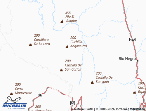 Mapa MICHELIN Chinigua - ViaMichelin