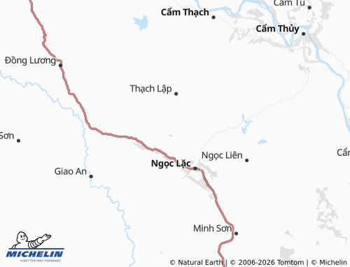 Mapa MICHELIN Thúy Sơn - ViaMichelin