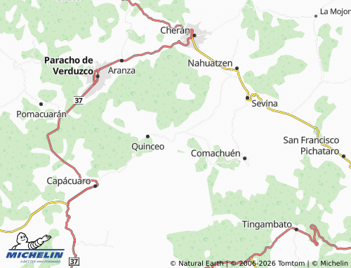 MICHELIN Arantepacua map - ViaMichelin
