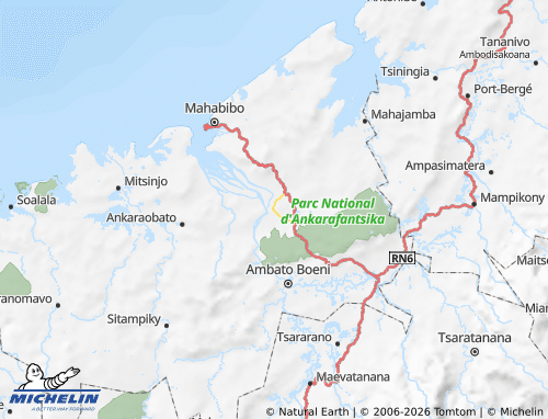 Mappa MICHELIN Marovoay - ViaMichelin