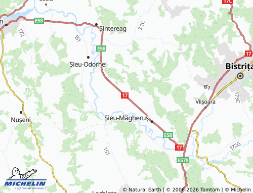 Mappa MICHELIN Podirei - ViaMichelin