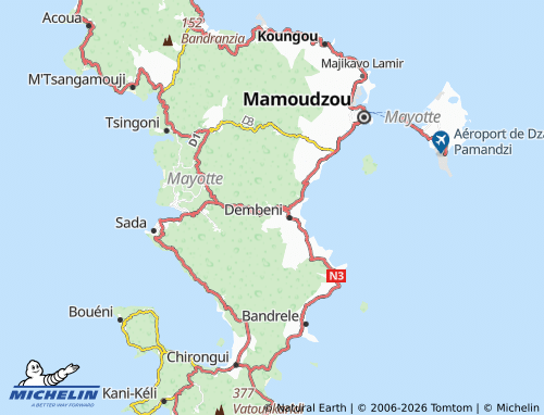 Mapa MICHELIN Tsararano - ViaMichelin
