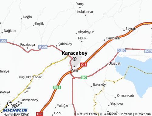 MICHELIN Runguşpaşa map - ViaMichelin