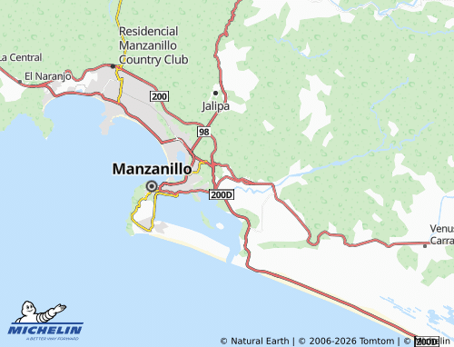MICHELIN Marina Nacional map - ViaMichelin