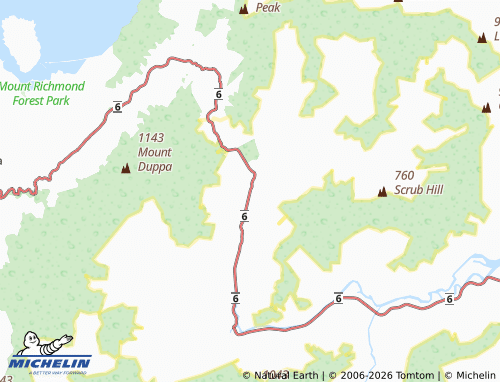 Mapa MICHELIN Rai Valley - ViaMichelin