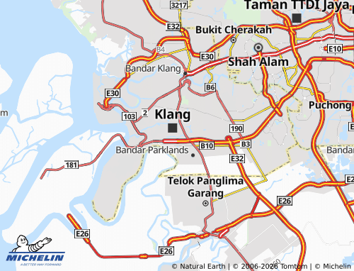 Mapa MICHELIN Kiara Precinct - ViaMichelin