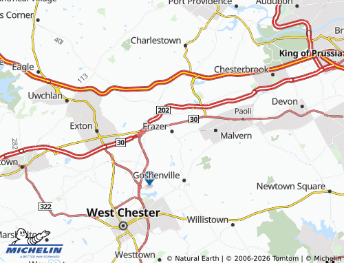 Mappa MICHELIN Frazer - ViaMichelin