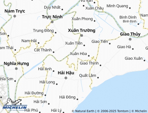 Carte MICHELIN Xuân Ninh - ViaMichelin