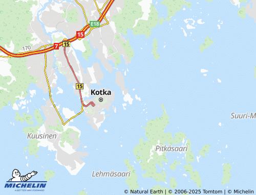 MICHELIN Tiutinen map - ViaMichelin