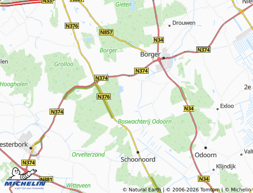 MICHELIN Ellertshaar map - ViaMichelin