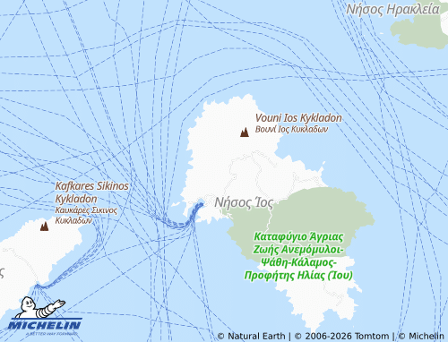 Carte MICHELIN Epano Kampos - ViaMichelin
