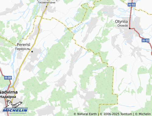 MICHELIN-Landkarte Havrylivka - ViaMichelin