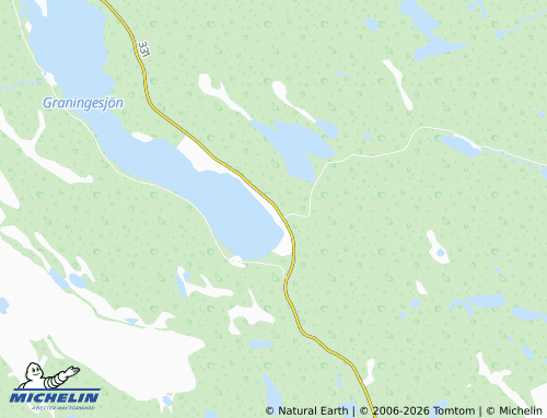 Mapa MICHELIN Östergraninge - ViaMichelin