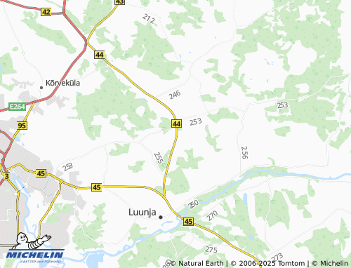 MICHELIN Savikoja map - ViaMichelin