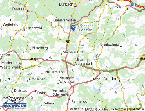 MICHELIN-Landkarte Bretthausen - ViaMichelin