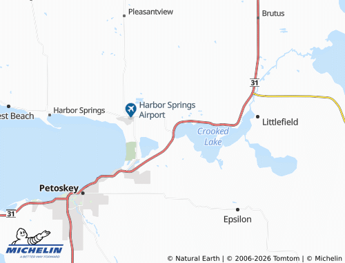 Mappa MICHELIN Conway - ViaMichelin