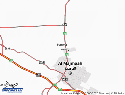 MICHELIN-Landkarte al-Furousiyyah - ViaMichelin