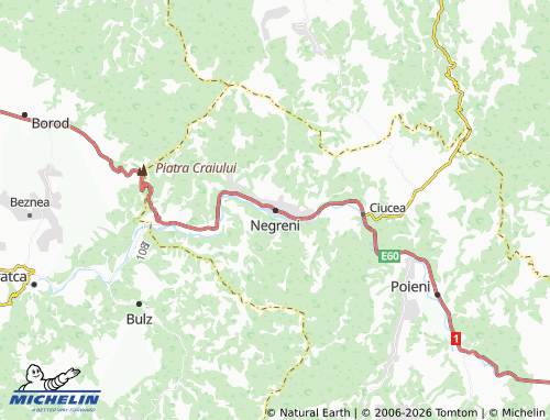 Carte MICHELIN Negreni - ViaMichelin