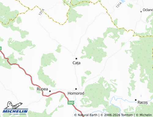 Mappa MICHELIN Cața - ViaMichelin