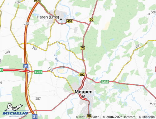 Kaart MICHELIN Hemsen - ViaMichelin