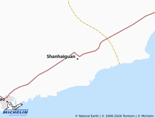 MICHELIN Shanhaiguan map - ViaMichelin