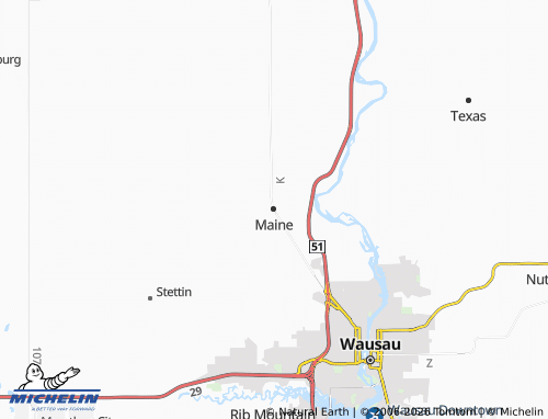 Carte MICHELIN Maine - ViaMichelin
