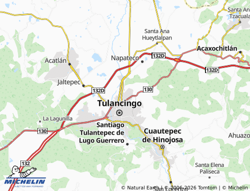 MICHELIN Nuevo Tulancingo map - ViaMichelin