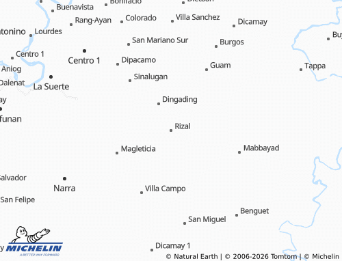 Mappa MICHELIN Rizal - ViaMichelin