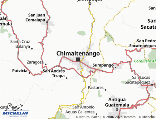Carte MICHELIN Chimaltenango - ViaMichelin