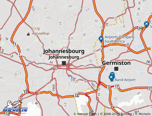 MICHELIN Judith's Paarl map - ViaMichelin