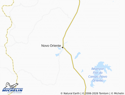 Carte MICHELIN Novo Oriente - ViaMichelin