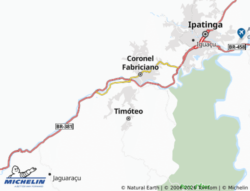 Mapa MICHELIN Funcionários - ViaMichelin