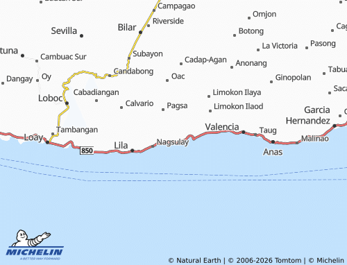 MICHELIN Abihid map - ViaMichelin