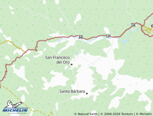 Mappa MICHELIN Guillermo Baca - ViaMichelin