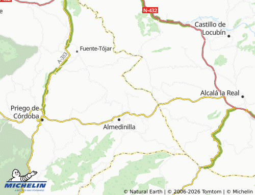 MICHELIN-Landkarte Carrasca - ViaMichelin