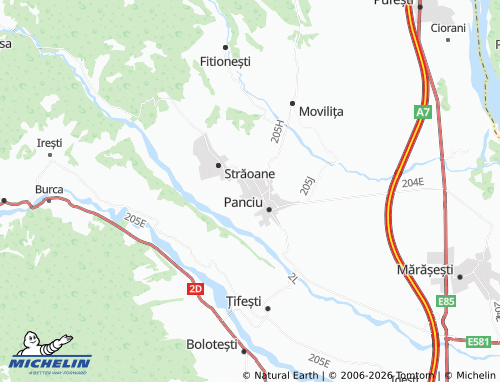 Mappa MICHELIN Neicu - ViaMichelin