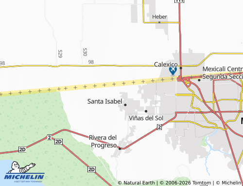 Mapa MICHELIN Ampliación Centinela - ViaMichelin