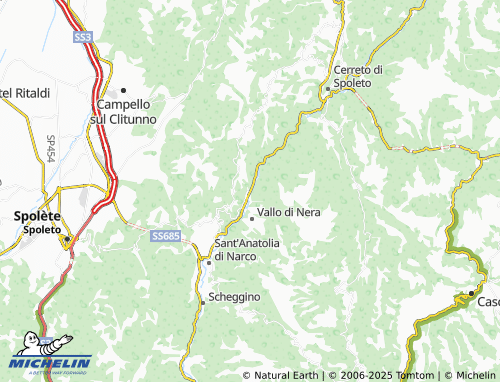 MICHELIN-Landkarte Piedipaterno - ViaMichelin