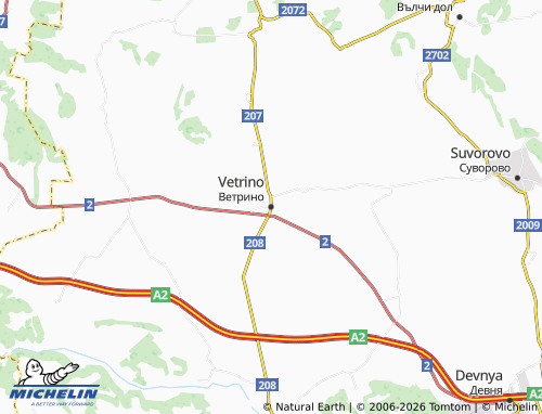 Mapa MICHELIN Vetrino - ViaMichelin