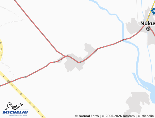 Mapa MICHELIN Khodzheyu - ViaMichelin