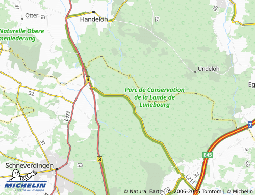 MICHELIN Ehrhorn map - ViaMichelin