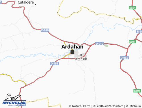 MICHELIN-Landkarte Karagöl - ViaMichelin