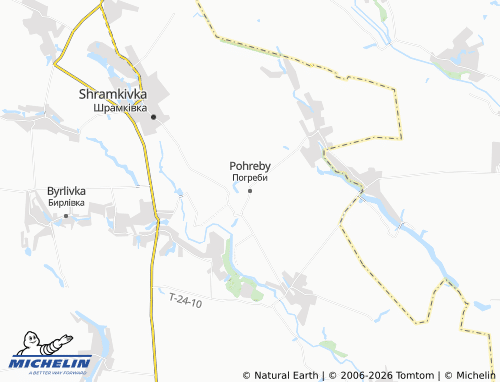 Mapa MICHELIN Pohreby - ViaMichelin