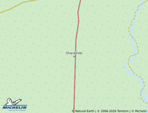 Mappa MICHELIN Gharaunda - ViaMichelin
