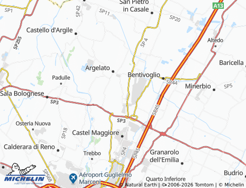 MICHELIN Stiatico map - ViaMichelin