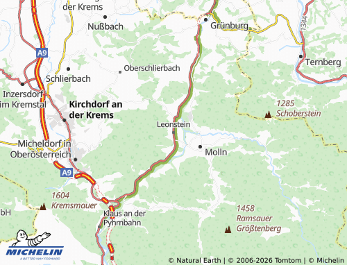Mappa MICHELIN Leonstein - ViaMichelin