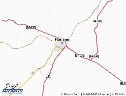MICHELIN Pau Ferrado map - ViaMichelin