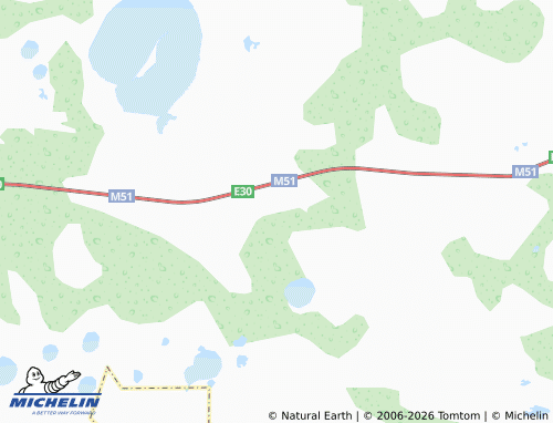 MICHELIN-Landkarte Alakul' - ViaMichelin