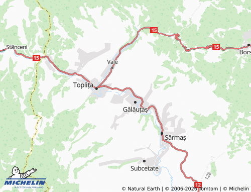 Mapa MICHELIN Plopiș - ViaMichelin