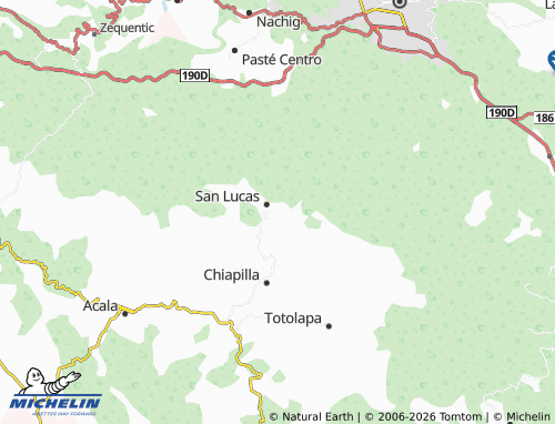 Mappa MICHELIN Revolución Mexicana - ViaMichelin